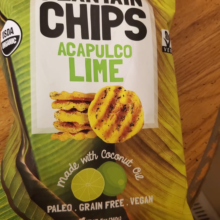 photo of Barnana Plantain Chips Acapulco Lime shared by @sugarfiend on  03 May 2020 - review