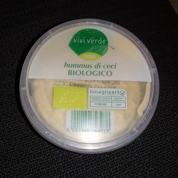 photo of Vivi Verde Coop Hummus di ceci shared by @marty3110 on  25 Aug 2022 - review