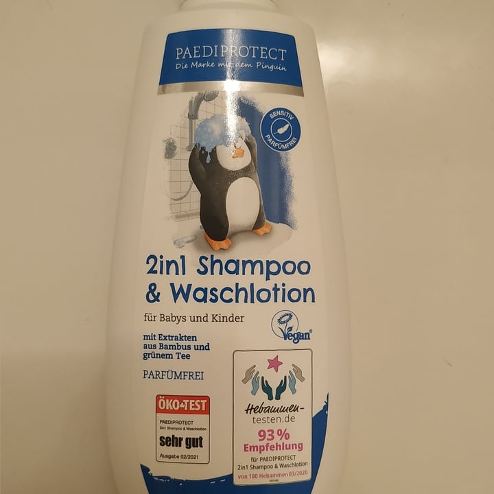 photo of PAEDIPROTECT 2 in 1 Shampoo & Waschlotion shared by @tomatoandpotatovegan on  01 Nov 2022 - review