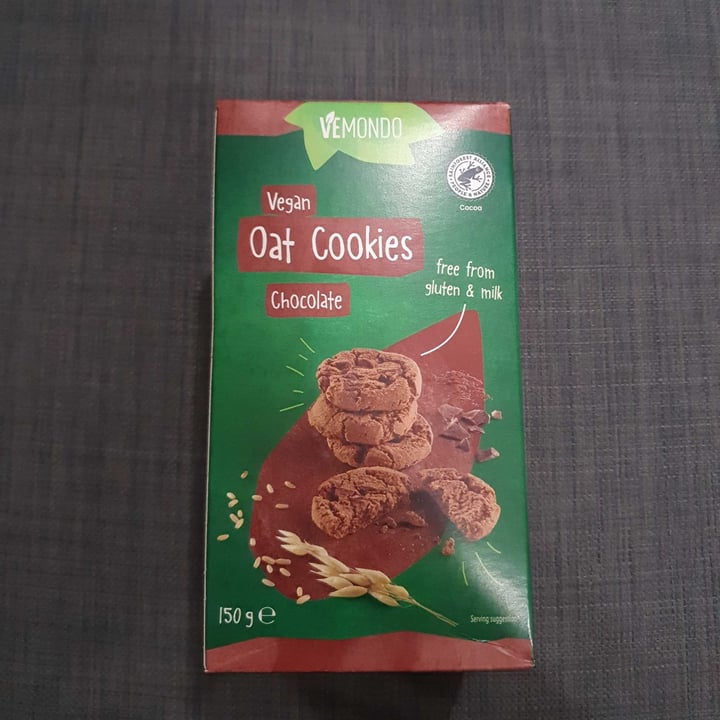 photo of Vemondo  Vegan Oat Cookies Chocolate shared by @queek96 on  28 Aug 2022 - review