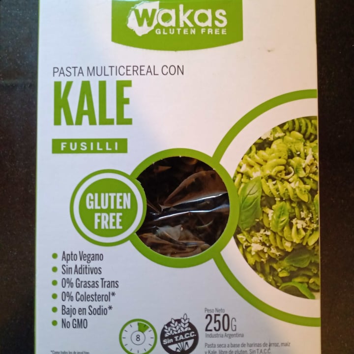 photo of Wakas Pasta Multicereal con Kale shared by @abrilrasmunsen on  17 Feb 2021 - review