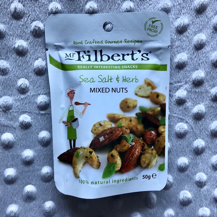 photo of Mr. Filbert's Sea Salt & Herb Mixed Nuts shared by @yourlocalvegan on  04 Jan 2021 - review