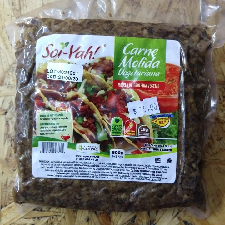 photo of Soi-yah! Carne Molida shared by @fedo on  25 Oct 2020 - review