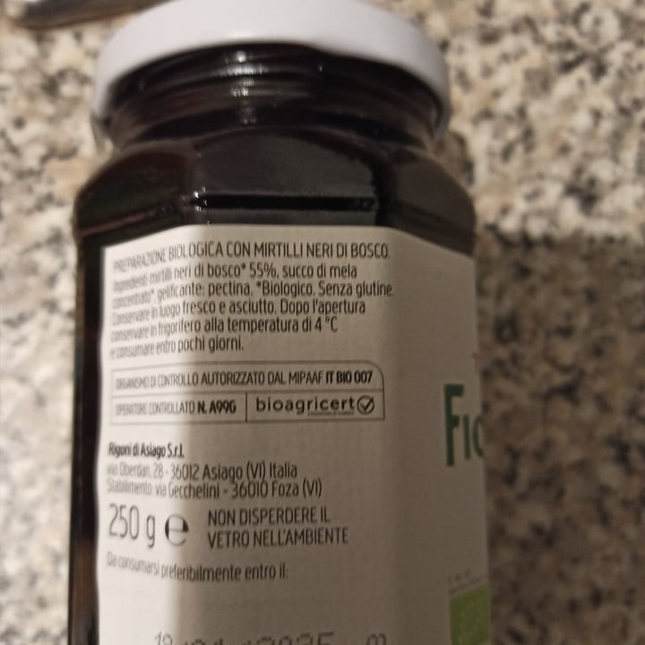 review photo of Rigoni di Asiago Blueberry Jam - Confettura Mirtilli neri di bosco shared by @charred on 20 Mar 2022 - review