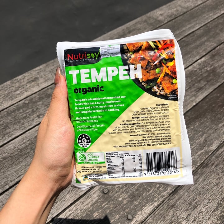 photo of Nutrisoy Tempeh Organic shared by @arxuann on  26 Sep 2020 - review