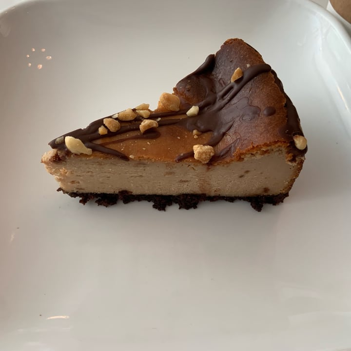 photo of Peacefood Peanut Butter Cheesecake shared by @eilidhm on  20 Apr 2022 - review