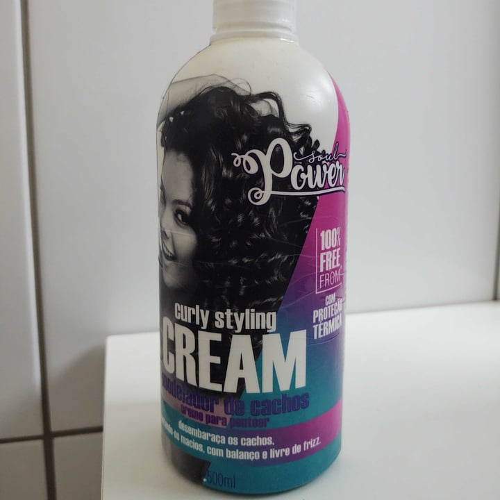 photo of Soul power Curly Styling Cream shared by @flaviasnt on  25 May 2022 - review