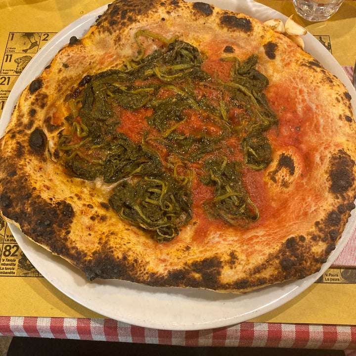 review photo of Pizzeria - Friggitoria "Al Sessantuno" Pizza rossa con friarielli shared by @claudia555 on 17 Aug 2022 - review