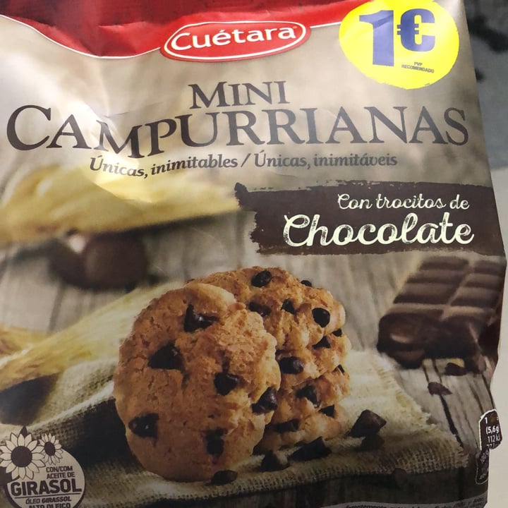 photo of Cuétara Campurrianas con trocitos de chocolate shared by @astrid269 on  14 Mar 2022 - review