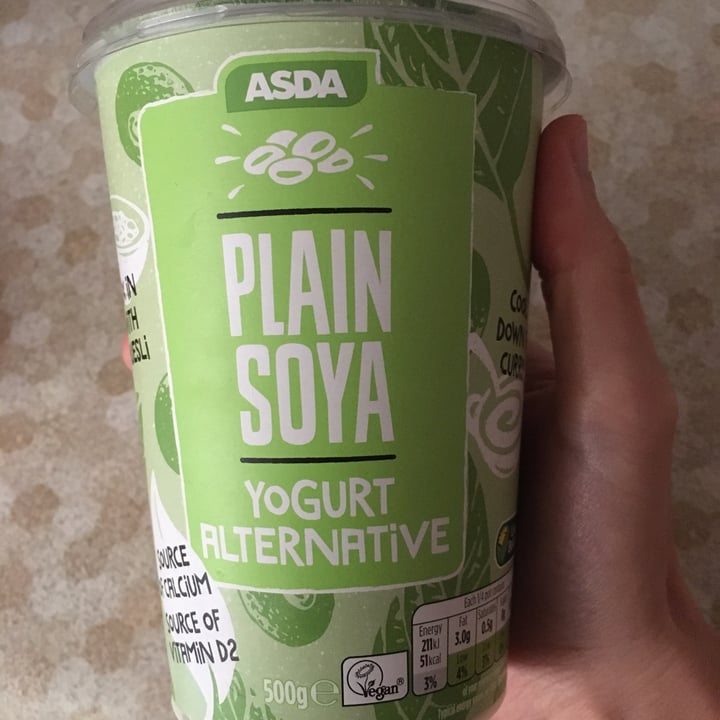 photo of ASDA Plain soya yogurt shared by @se7enity on  13 Jun 2021 - review