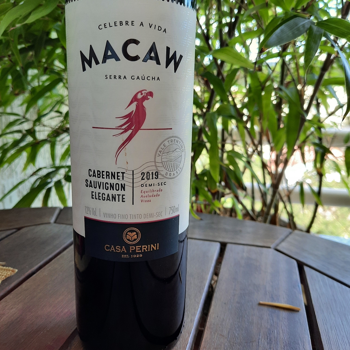 Avaliações de Macaw Vinho Tinto Cabernet Sauvignon da Casa Perini