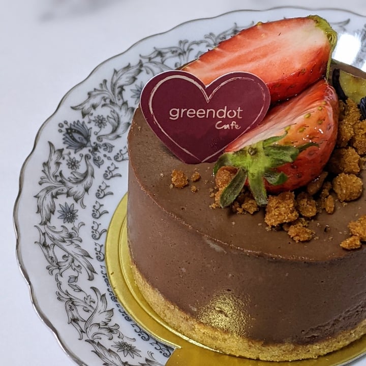 photo of Greendot PAYA LEBAR SQUARE Belgian Chocolate Cheesecake shared by @xinru-t on  09 May 2021 - review