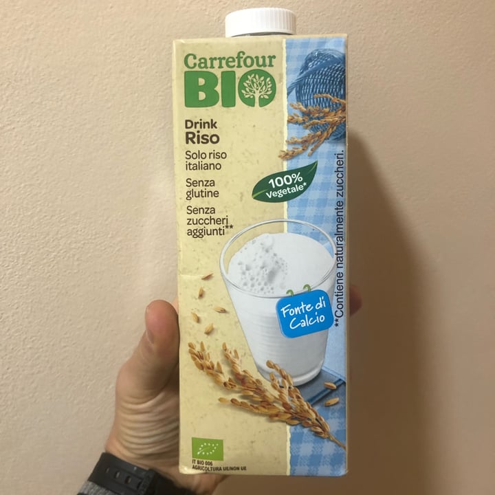 photo of Carrefour Bio Drink di riso shared by @karlelios on  05 Nov 2021 - review