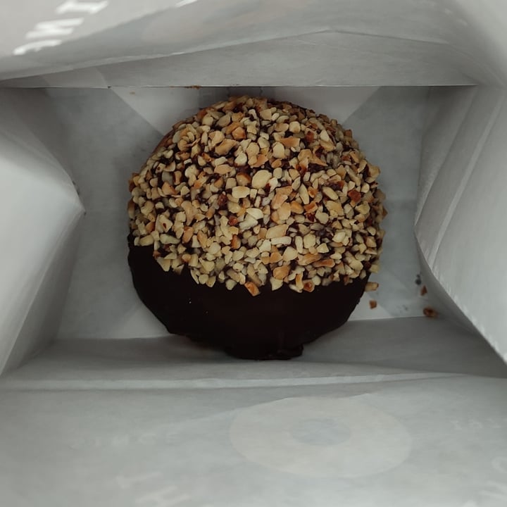 photo of The Rolling Donut Vegan Ferrero Rocher Donut shared by @sheila3 on  18 Dec 2021 - review