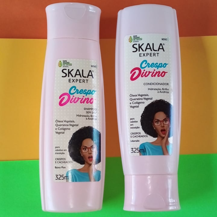 photo of Skala shampoo e condicionador crespo divino shared by @gabrieucas on  08 Nov 2021 - review