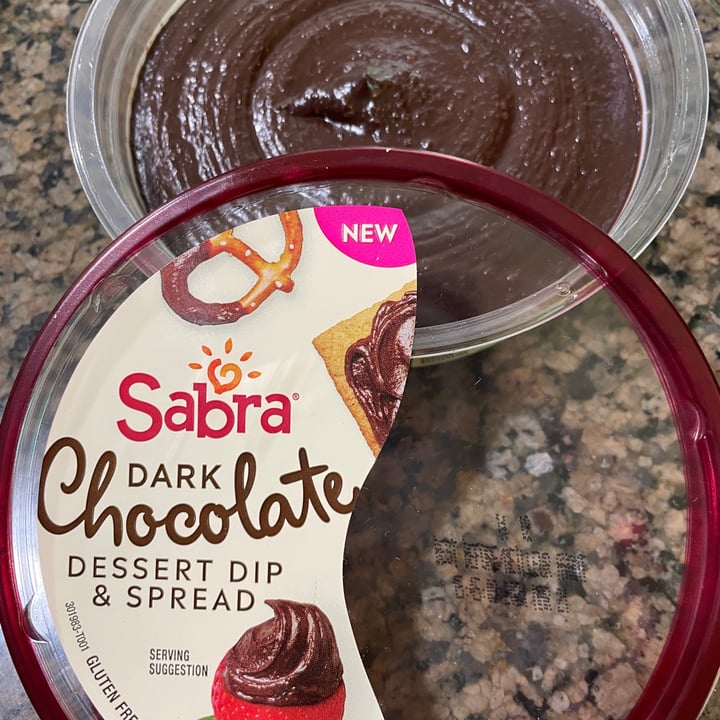 photo of Sabra Dark Chocolate Dessert Dip & Spread shared by @karenasp on  31 May 2021 - review