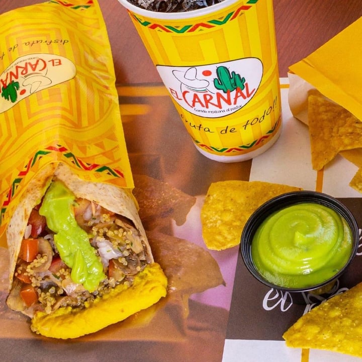 review photo of El Carnal Burrito Vegano Tradicional shared by @veganosrecomiendo on 26 Nov 2020 - review