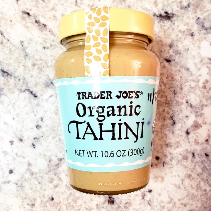 photo of Trader Joe's Organic Tahini shared by @veganmeg on  18 Sep 2021 - review