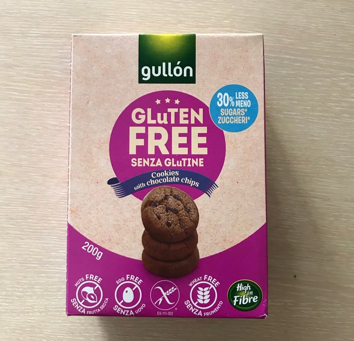 photo of Gullón Gluten Free Cookies with Chocolate Chips shared by @botticellisvenus on  23 Jun 2020 - review