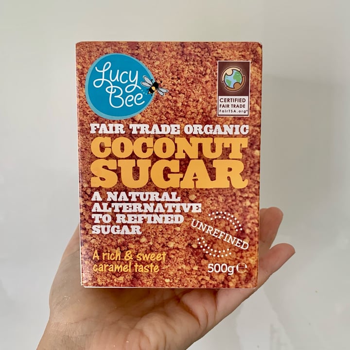 photo of Lucy Bee Fair Trade Organic Coconut Sugar shared by @drteetee on  12 Apr 2022 - review