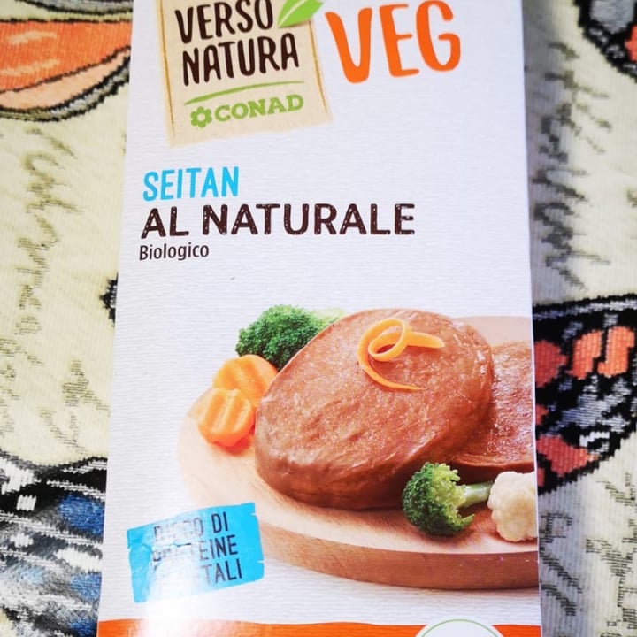 photo of Verso Natura Conad Veg Burger Di Seitan Biologico shared by @chiachia75 on  22 Apr 2021 - review