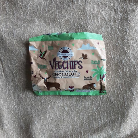 Vegchips Galletitas Dulces sabor Chocolate