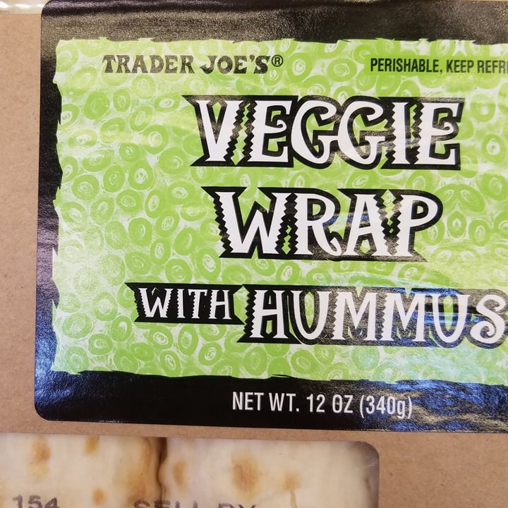 photo of Trader Joe's Veggie Wrap with Hummus shared by @doglover1 on  08 Jun 2021 - review