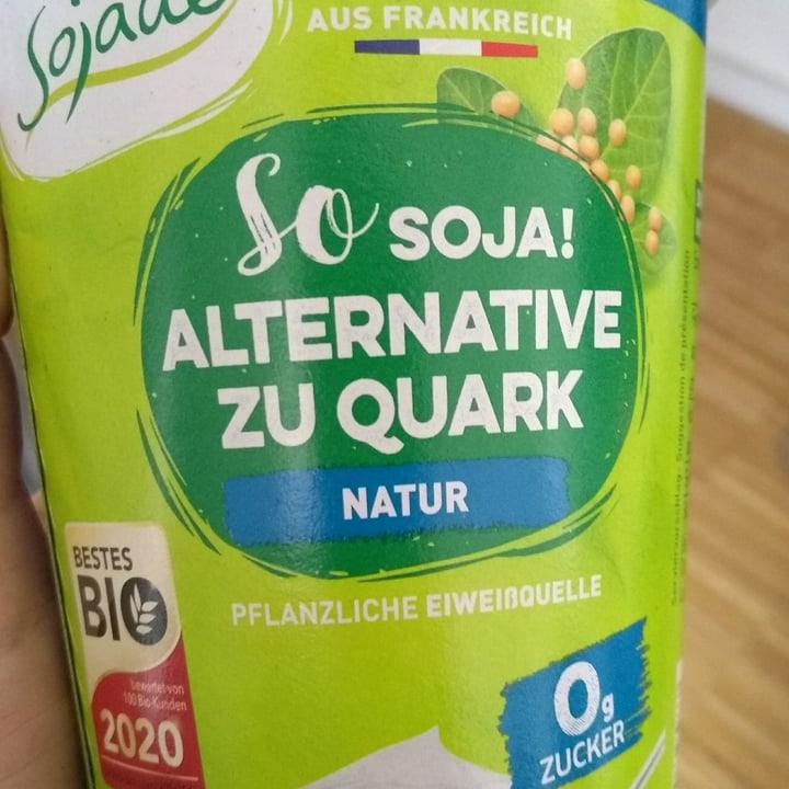 photo of Sojade So Soja! Alternative zu Quark Natur shared by @felice on  22 Oct 2020 - review