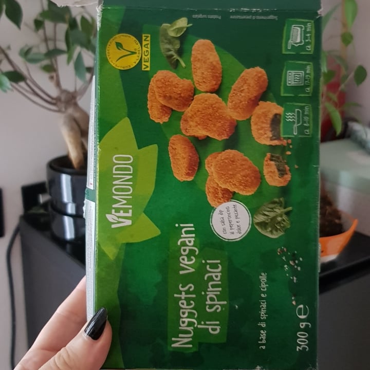 photo of Vemondo  Nuggets vegani di spinaci shared by @mihldkae on  13 Jul 2022 - review