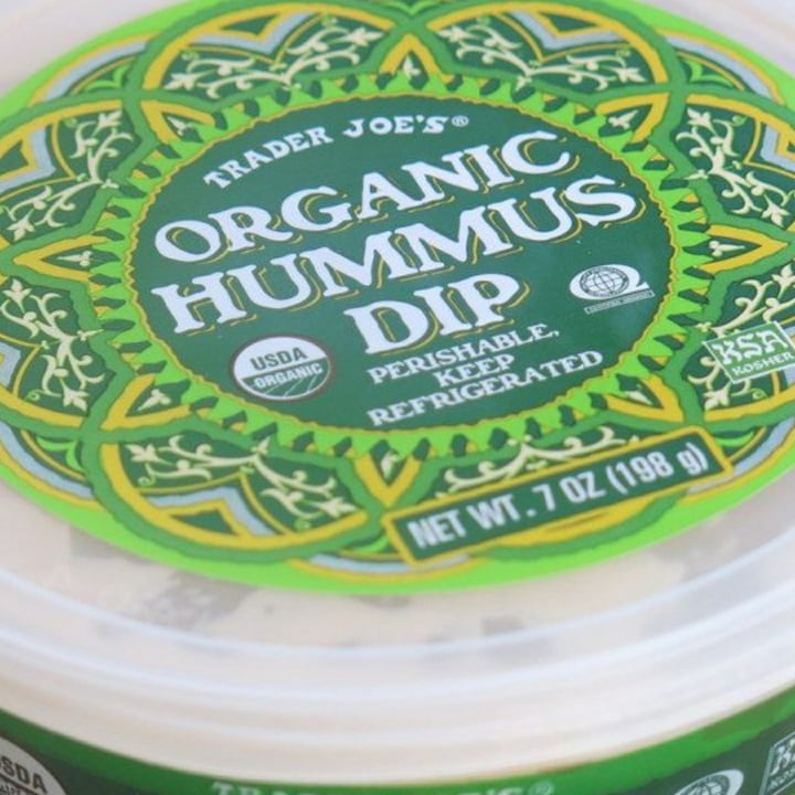 photo of Trader Joe's Organic hummus shared by @honeybae on  08 Jan 2021 - review