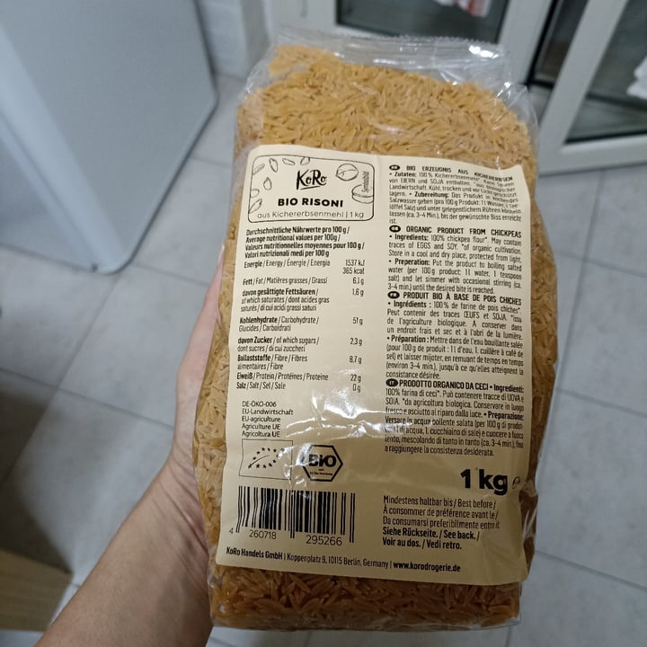 review photo of Koro Bio Risoni di Lenticchie shared by @violus on 15 Nov 2022 - review