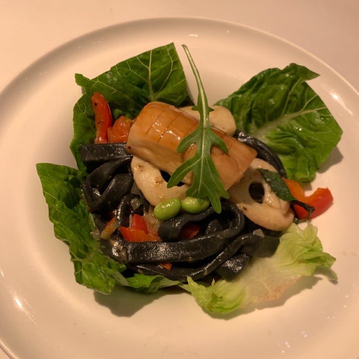 review photo of SUFOOD Singapore Wild Mushroom Charcoal Tagliatelle shared by @likiminaj on 10 Apr 2021 - review