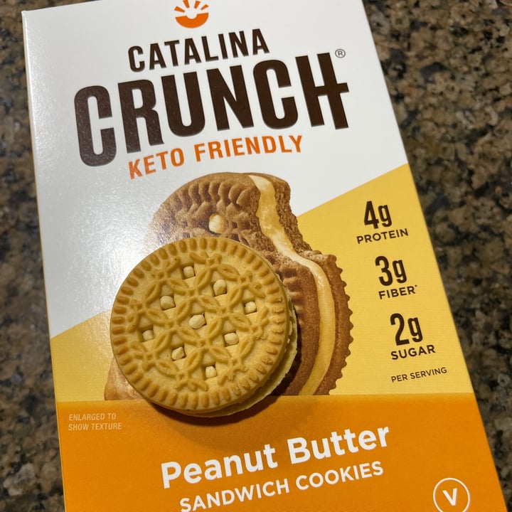 photo of Catalina Crunch Peanut Butter Keto Sandwich Cookies shared by @karenasp on  28 Jul 2022 - review