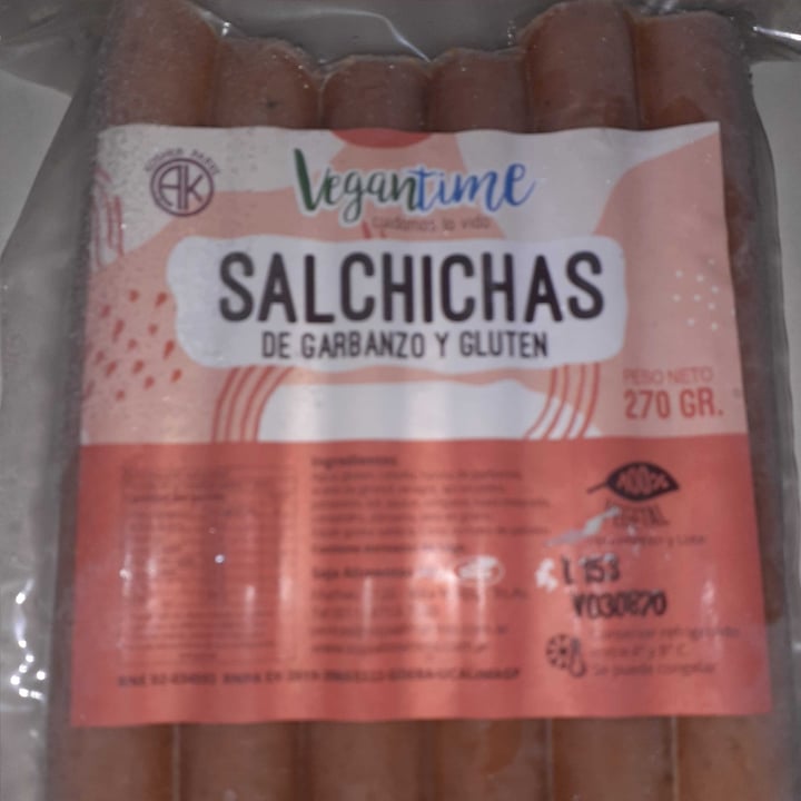 review photo of Vegantime Argentina Salchichas de Garbanzo y Gluten shared by @lunallena on 07 Jun 2020 - review