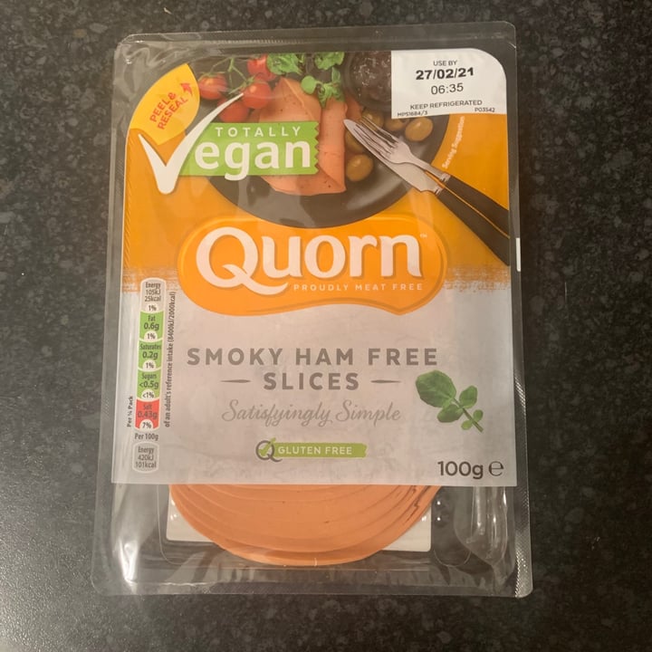 photo of Quorn Smoky Ham Free Slices shared by @ixhxle on  05 Mar 2021 - review