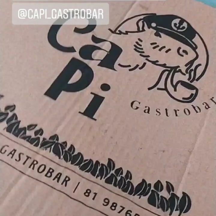 review photo of Capi Gastrobar Pizza Vegana shared by @bjornopanda on 12 May 2022 - review