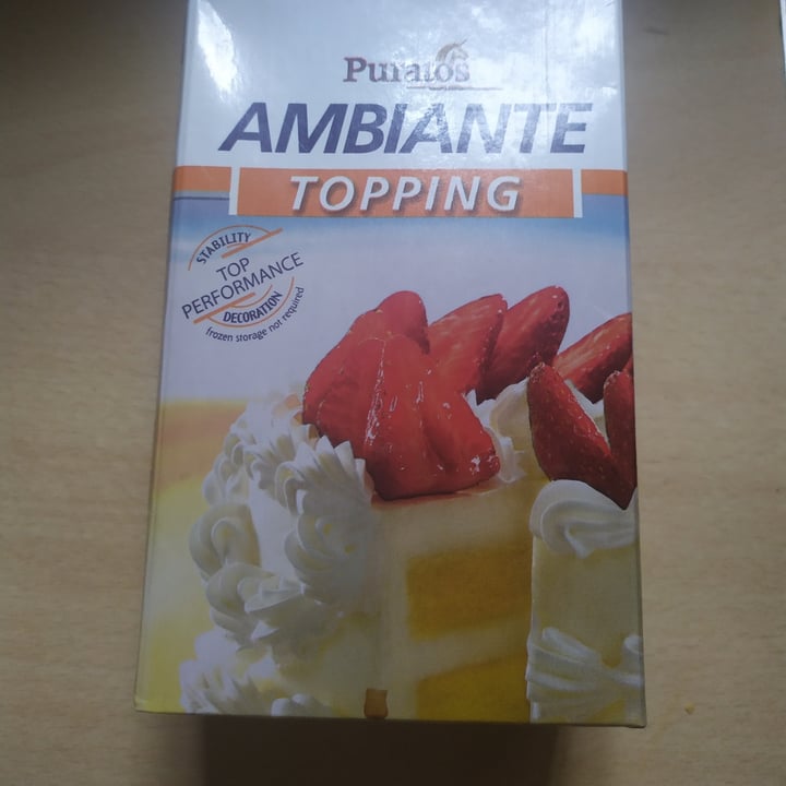 photo of Puratos Crema Puratos Ambiente shared by @crisvegan24 on  19 Aug 2021 - review