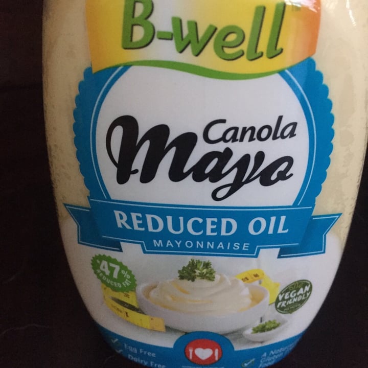 photo of B-well Canola Mayo Reduced Oil shared by @samanthasmith on  26 Nov 2019 - review