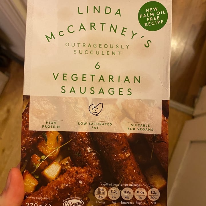review photo of Linda McCartney's 6 Vegetarian Sausages shared by @jessie18 on 14 Dec 2020 - review