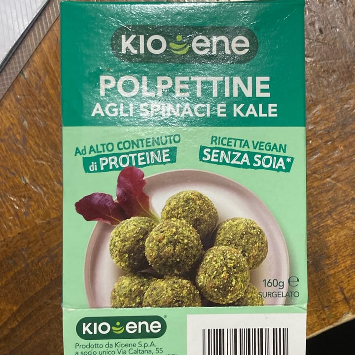 photo of Kioene Polpette agli spinaci e kale shared by @margh3r1ta on  06 Feb 2022 - review