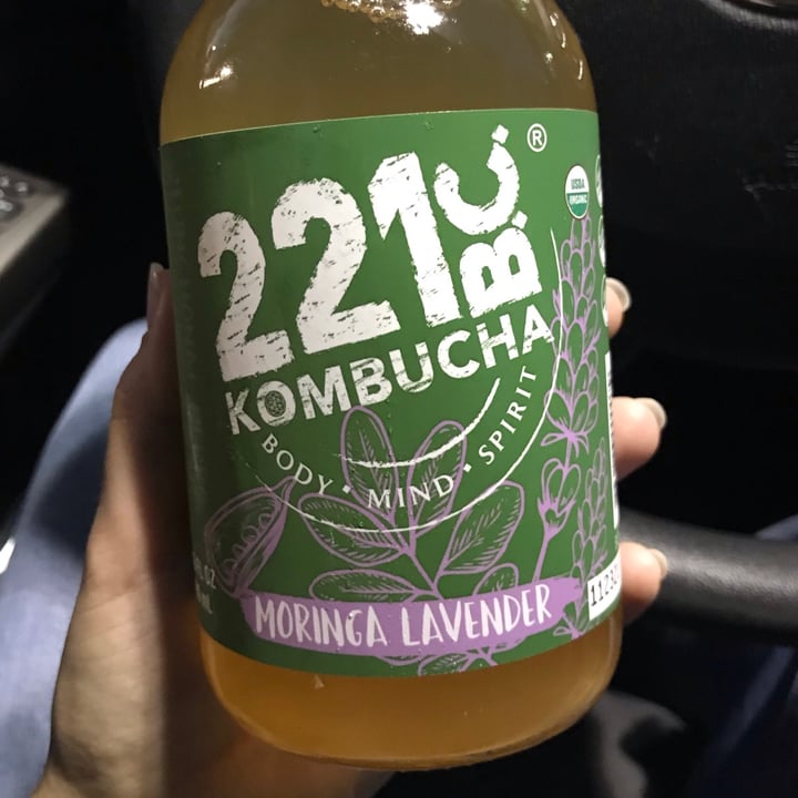 photo of 221 BC Kombucha Moringa Lavender shared by @lakoalabooty on  25 Jan 2021 - review