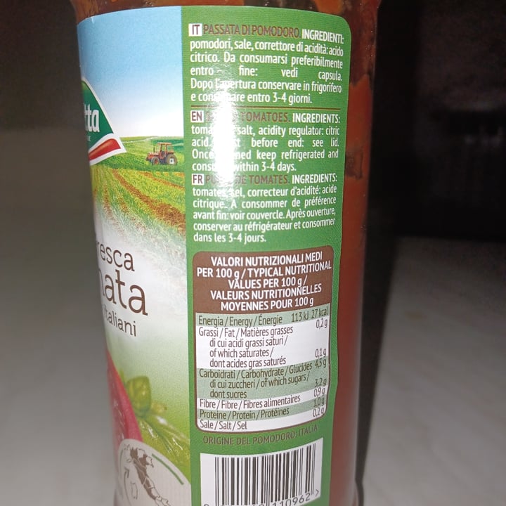 review photo of Crai Passata di pomodoro shared by @ylenia05 on 21 Sep 2022 - review