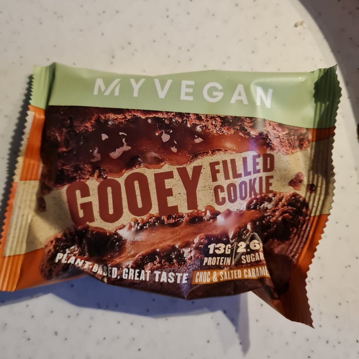photo of MYVEGAN Gooey Filled Cookie shared by @elire on  03 May 2022 - review
