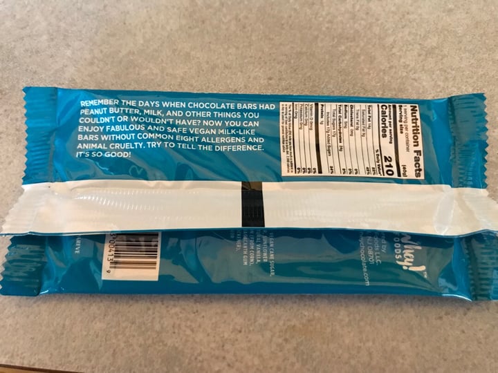 review photo of No Whey! Foods Chocolate Bar - White Polar Dream shared by @k8e on 20 Mar 2019 - review