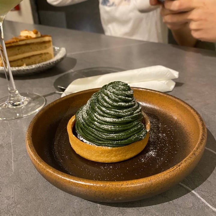photo of Hvala Craig Road Matcha Mont Blanc shared by @opheeeliaaa on  02 May 2022 - review