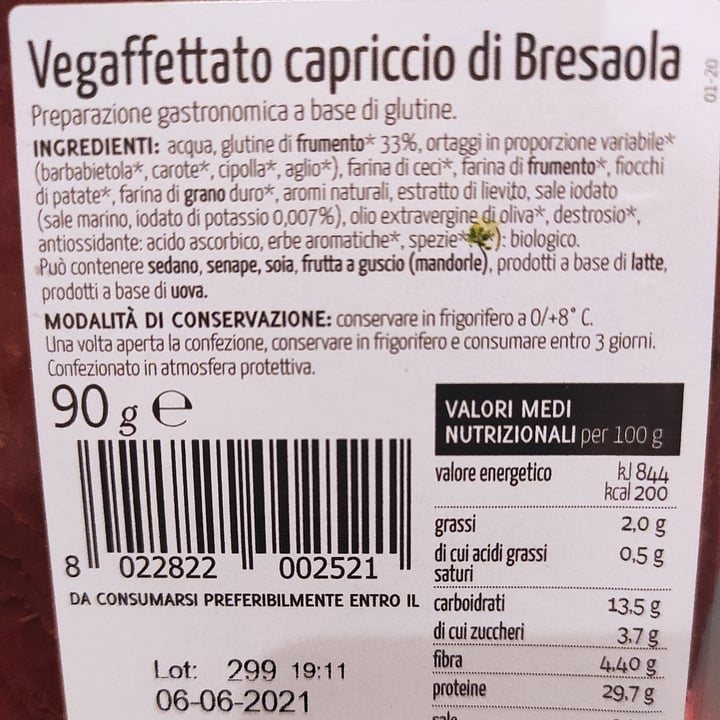 photo of Biolab Carpaccio shared by @rapanellaveg on  11 Apr 2021 - review