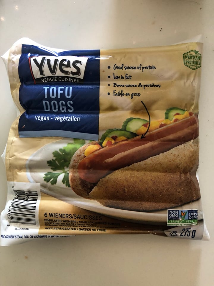 photo of Yves Veggie Cuisine Tofu Dogs shared by @meganmostacci on  08 Aug 2019 - review