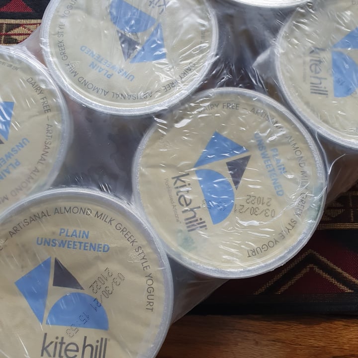 photo of Kite Hill Plain Unsweetened Almond Milk Greek Style Yogurt shared by @paniwilson on  21 May 2021 - review