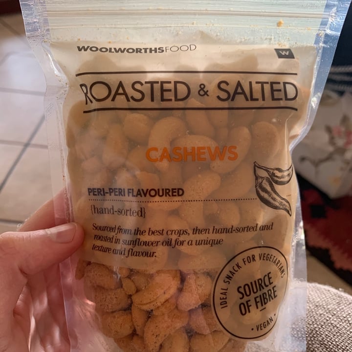 photo of Woolworths Food Cashews: Peri-peri Flavored shared by @stuartdyer on  06 Nov 2020 - review