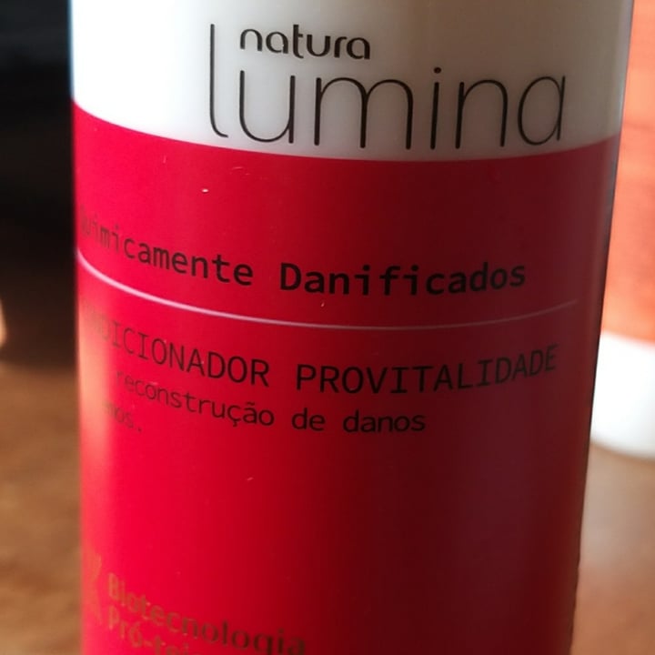 review photo of Natura Lumina condicionador provitalidade shared by @lizmancuso on 30 Jul 2022 - review